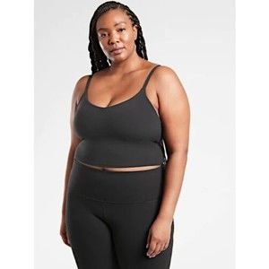 Athleta Elation V-Neck Tank Shelf Bra
